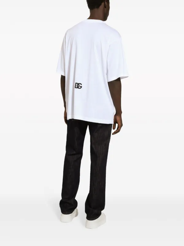 【DOLCE & GABBANA】gabardine straight-leg パンツ Stretch wool twill pants with wide leg in Black for Men