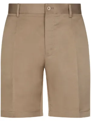 Dolce store & Gabbana D&G Mens Khaki Cotton Cargo Buffalo Patch Long Shorts Sz 35