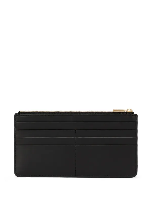 Dolce & Gabbana logo-plaque Leather Wallet | Black | FARFETCH JO
