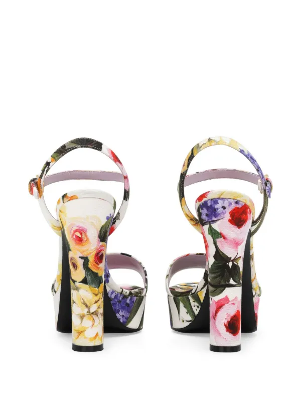 【Dolce&Gabbana】期間限定セール開催中！ コットン スリッパ Dolce&Gabbana Maiolica-embroidered slide sandals for Women