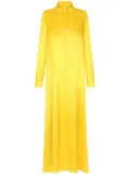 Dolce & Gabbana silk maxi dress - Yellow