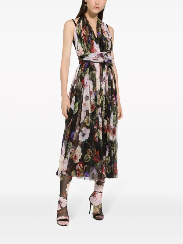 【関税＆送料込み】Dolce & Gabbana Floral Print Midi Dress 26518435_56988936_600.jpg