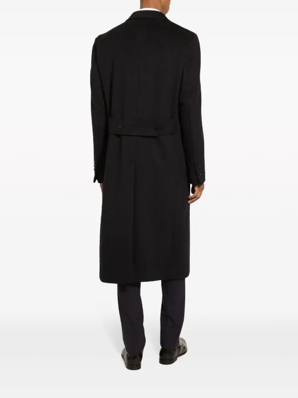 Dolce & Gabbana single-breasted Cashmere Coat | Blue | FARFETCH