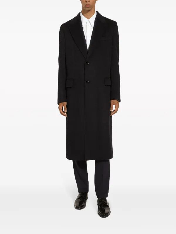 コート DOLCE & GABBANA Black Cashmere Coat 22055168_52615396_600.jpg