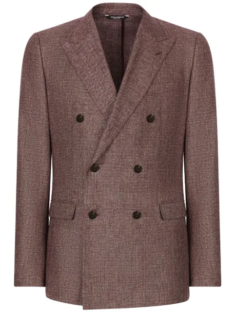 Dolce & Gabbana blazer Taormina con doble botonadura