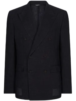 Giorgio Armani Upton ダブルジャケット | ブルー | FARFETCH JP