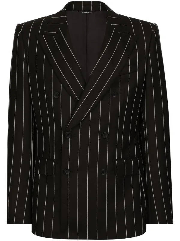 ◆直営店◆【Dolce&Gabbana】ピンストライプ ウールジャケット ドルチェ&ガッバーナDOLCE&GABBANA MARTINI ピンストライプ