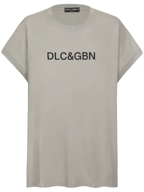 Dolce & Gabbana playera con logo estampado