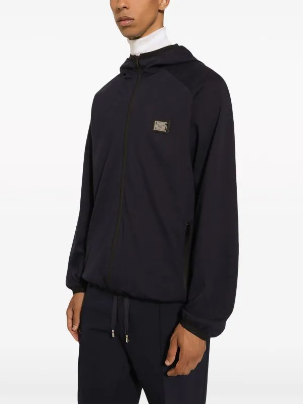 Dolce & Gabbana フーデッド ジャケット | ブルー | FARFETCH JP