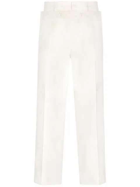 Dolce & Gabbana panelled twill wide-leg trousers