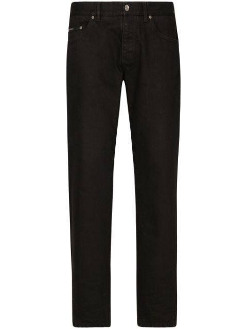 Dolce & Gabbana five-pocket straight-legged jeans Men