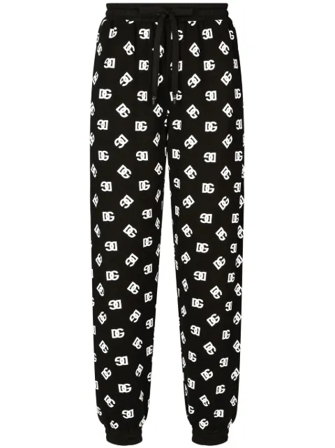 Dolce & Gabbana pantalon de jogging à motif monogrammé