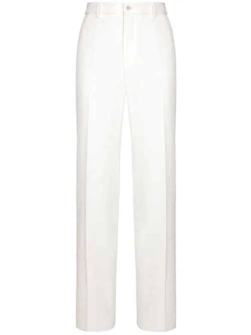 Pantalon de costume à coupe droite - Dolce & Gabbana - Modalova