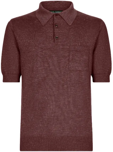 Dolce & Gabbana knitted polo shirt