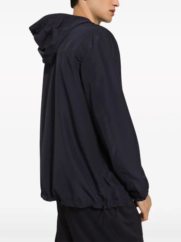 Dolce & Gabbana logo-print Reversible Parka | Blue | FARFETCH