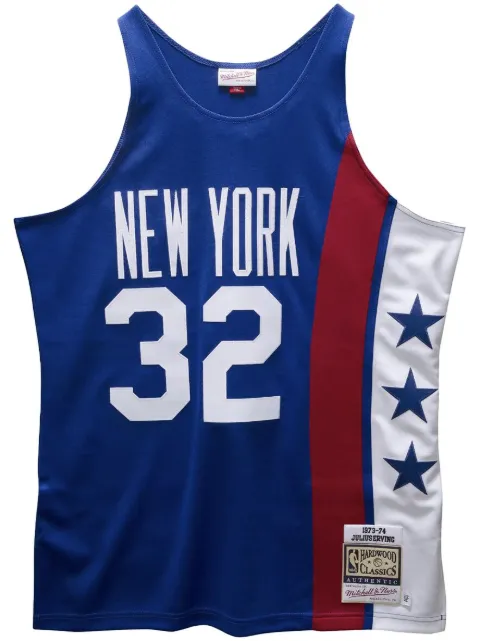 Mitchell & Ness "NBA New Jersey Nets 73-74 Julius Erving" Authentic Road jersey vest top