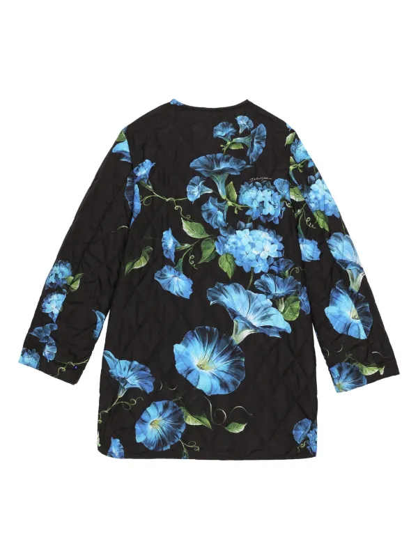 Dolce & Gabbana Kids フローラル キルティング ジャケット - Farfetch
