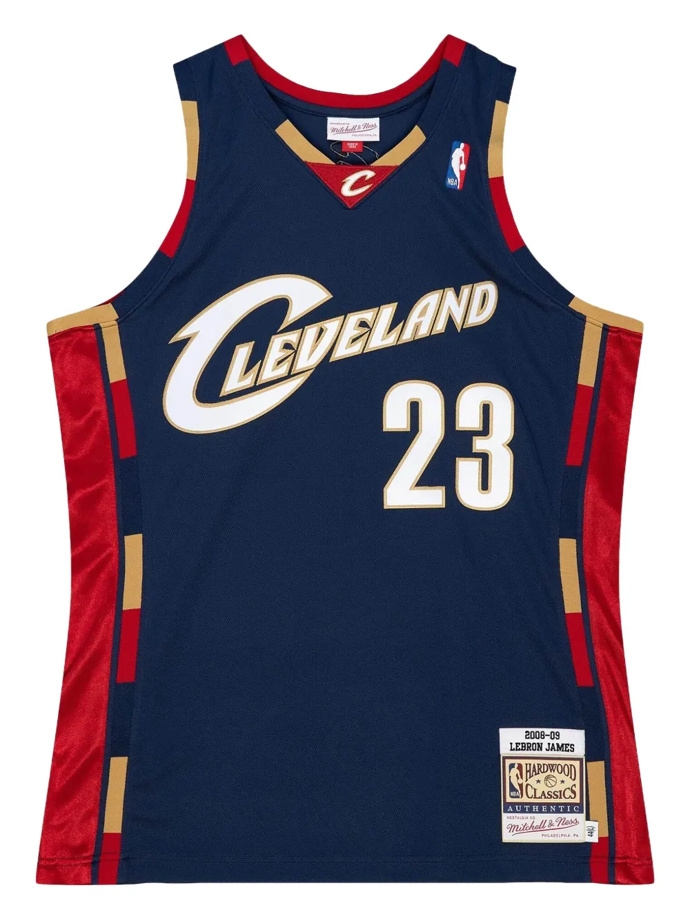 Mitchell & Ness x NBA Cleveland Cavaliers 08 LeBron James Authentic tank top | Blue | Image 1