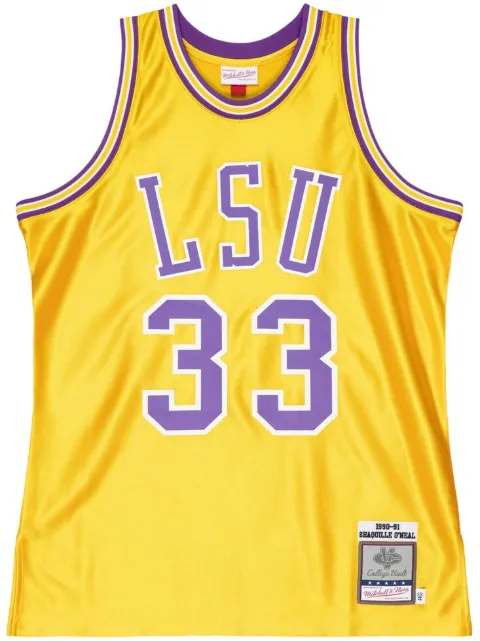 Mitchell & Ness "NCAA LSU Tigers 1990 Shaquille O'Neal" home jersey 