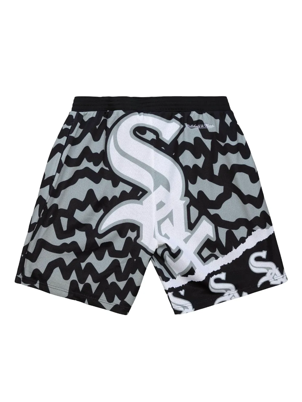 Mitchell & Ness Jumbotron 2.0 Sublimated "MLB Chicago White Sox" shorts | Track & Running Shorts | Image 2