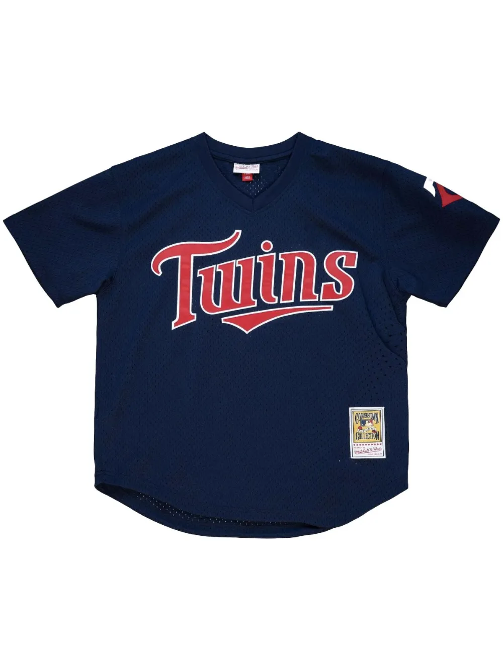 "MLB Minnesota Twins 2002 David Ortiz" Authentic BP Pullover jersey T-shirt