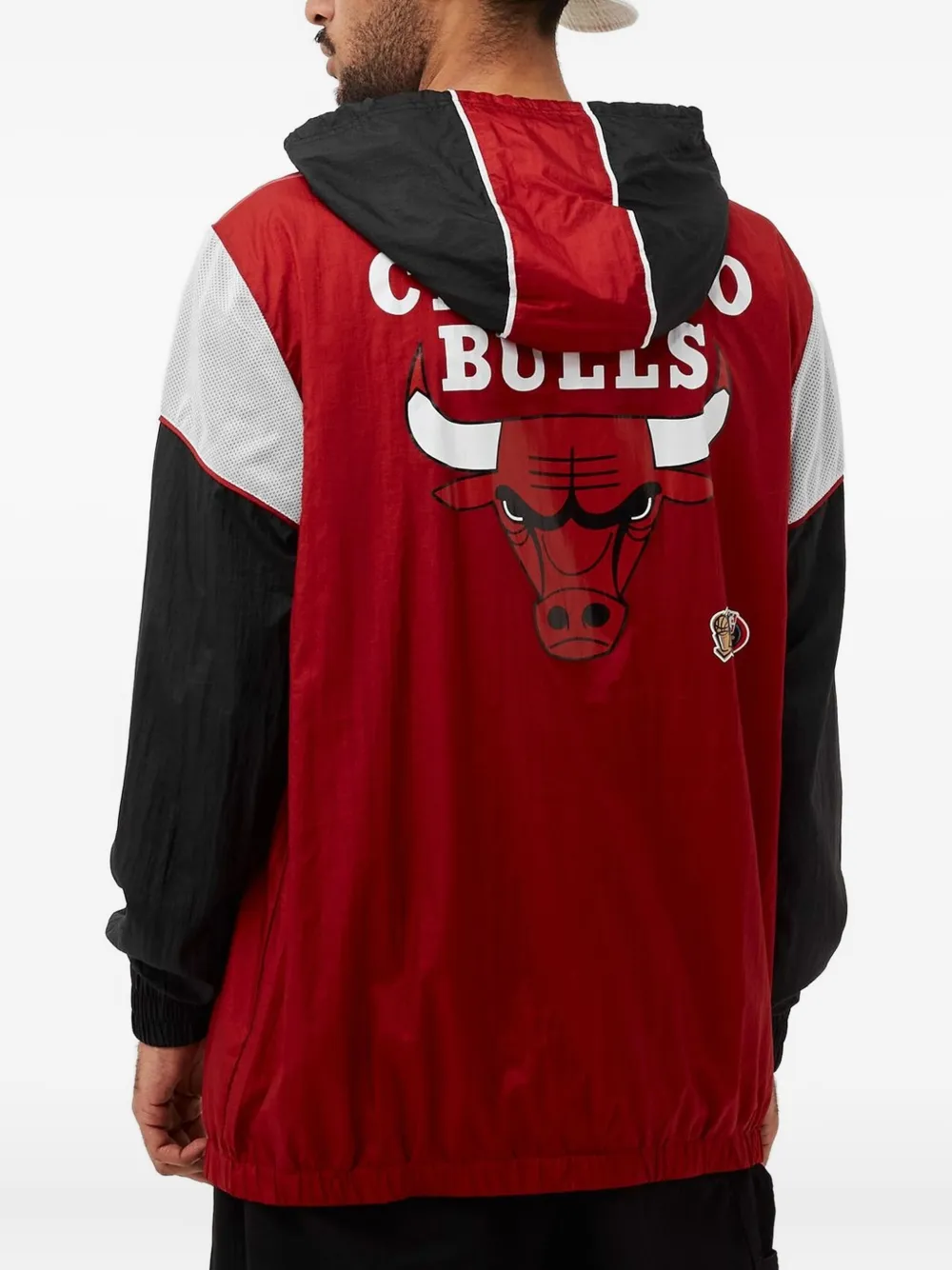 Mitchell & Ness Highlight Reel Windbreaker "NBA Chicago Bulls" Rood