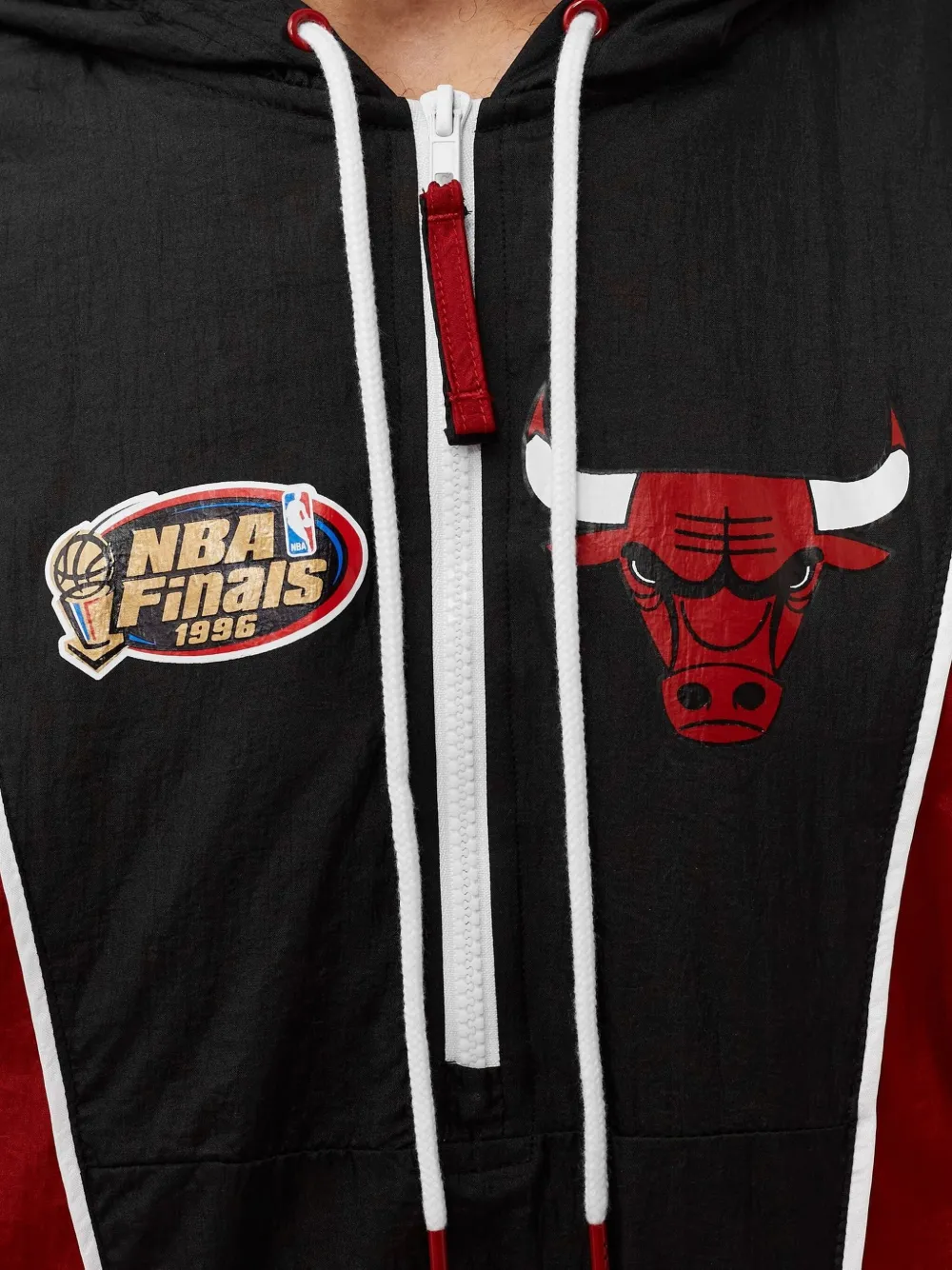 Mitchell & Ness Highlight Reel Windbreaker "NBA Chicago Bulls" Rood