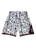 Mitchell & Ness ""NBA Toronto Raptors 1998"" Doodle Swingman shorts - White