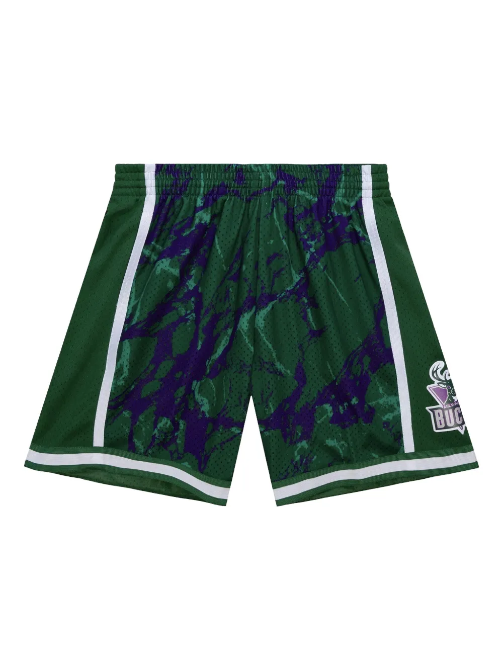 Mitchell & Ness Milwaukee Bucks 2000 Team Marble Swingman shorts | verde | Image 1