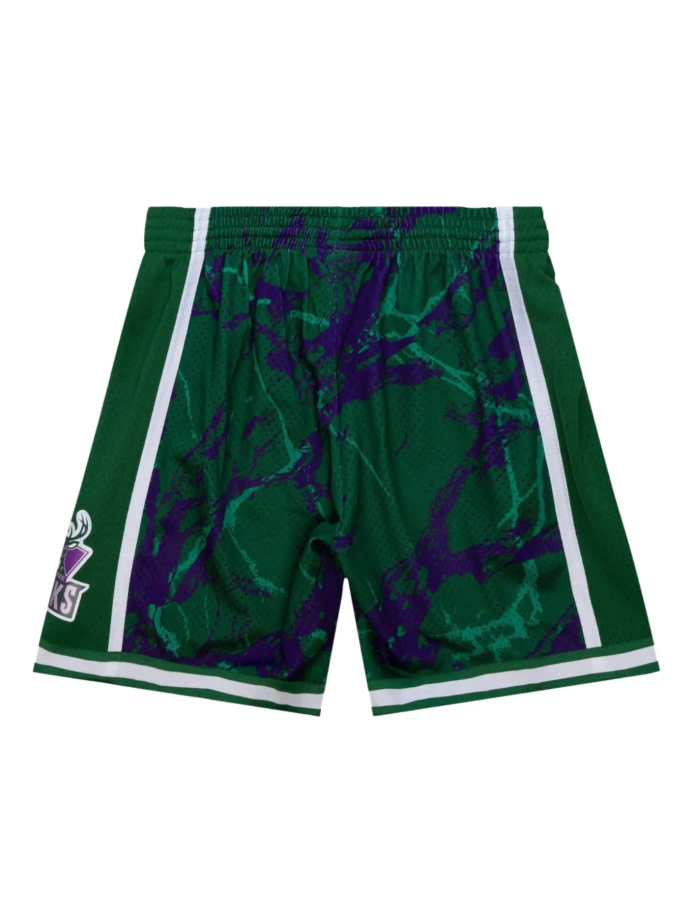 Mitchell & Ness Milwaukee Bucks 2000 Team Marble Swingman shorts | Shorts para correr | Image 2