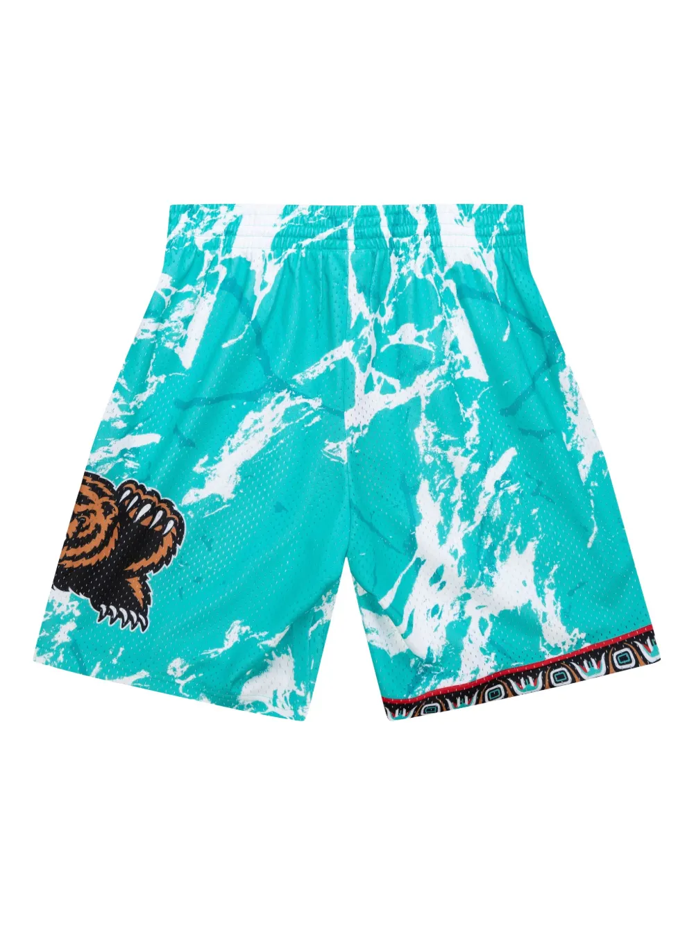 Mitchell & Ness NBA Vancouver Grizzlies 1996 Team Marble Swingman shorts | Track & Running Shorts | Image 2