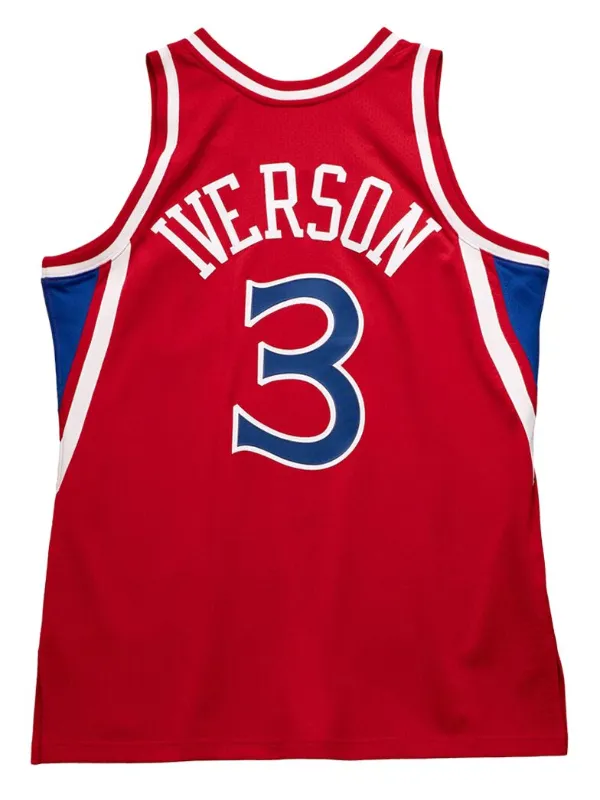 Mitchell & Ness NBA Philadelphia 76ers 96 Allen Iverson トップ