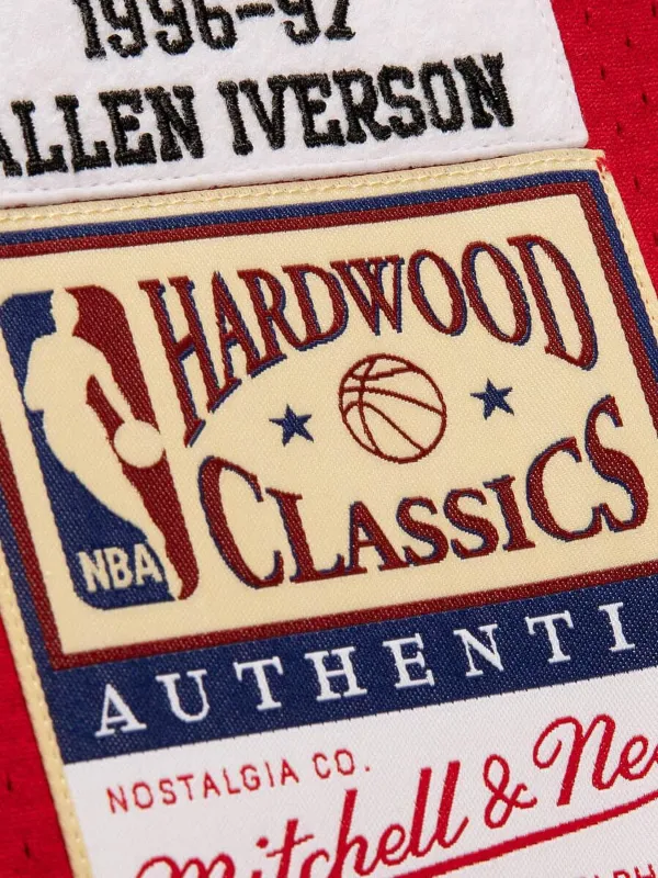 Mitchell & Ness NBA Philadelphia 76ers 96 Allen Iverson トップ