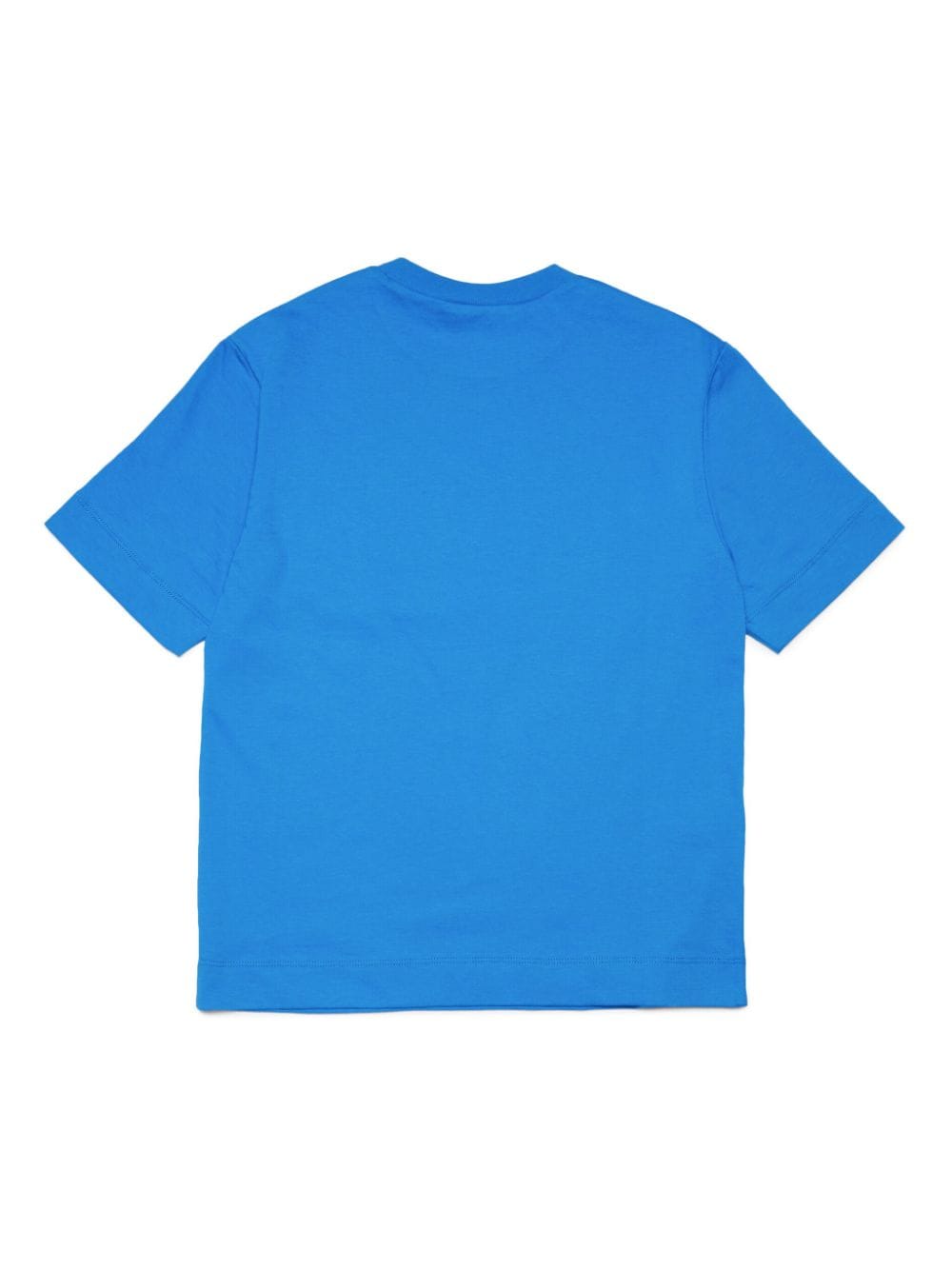 Marni Kids Katoenen T-shirt met logoprint Blauw