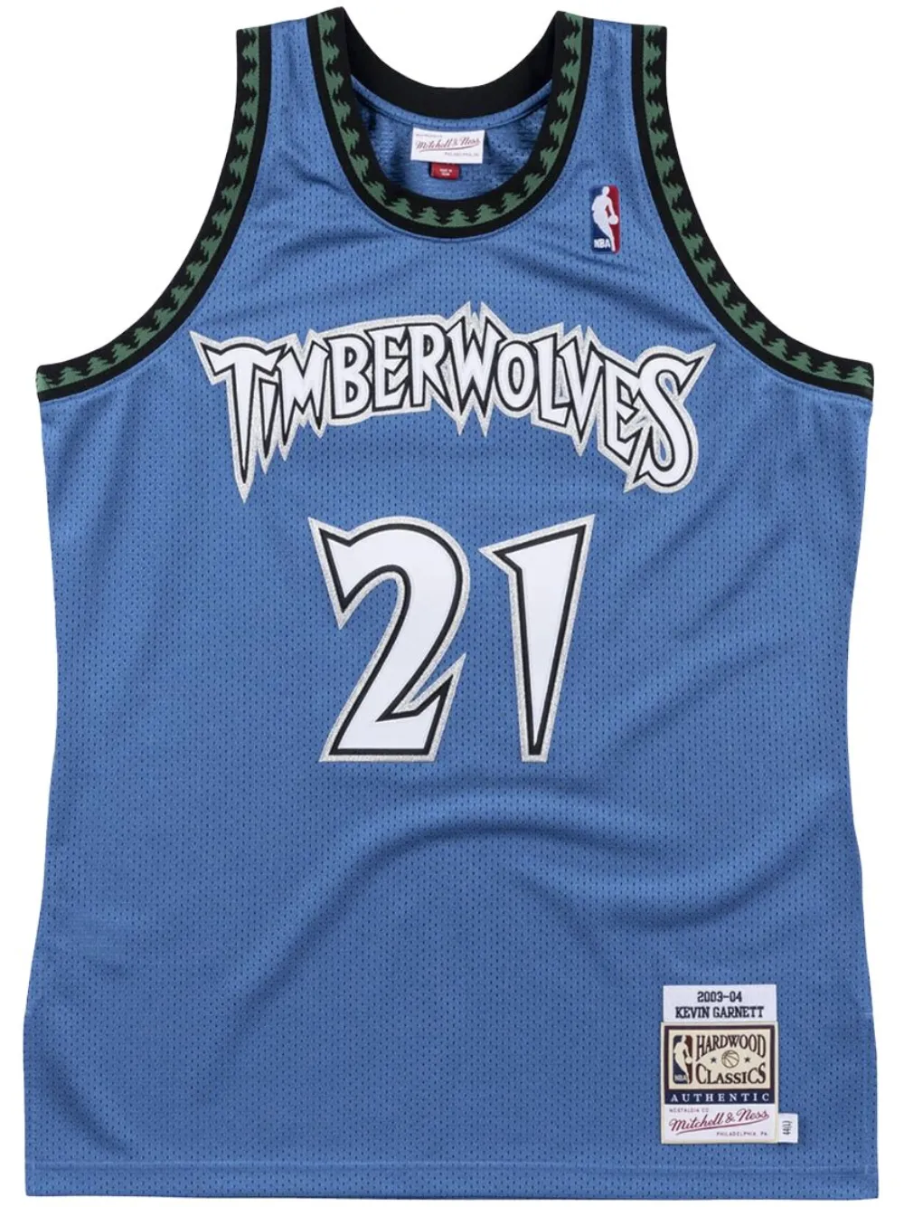 Mitchell & Ness top NBA Minnesota Timberwolves 03-04 Kevin Garnett Authentic | azul | Image 1