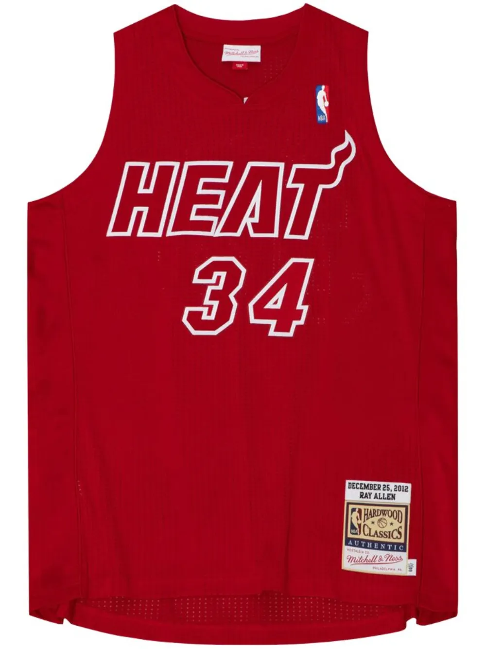 "NBA Miami Heat 2012 Ray Allen" Christmas Day jersey