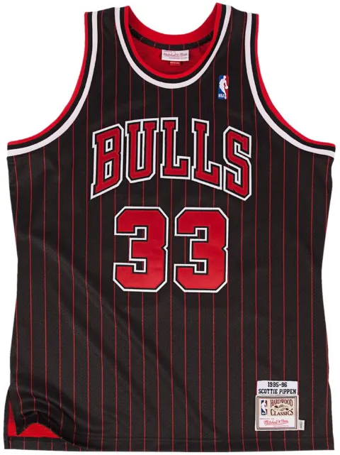 Mitchell & Ness جيرسي 'NBA شيكاغو بولز 1995 سكوتي بيبن أوثينتيك'
