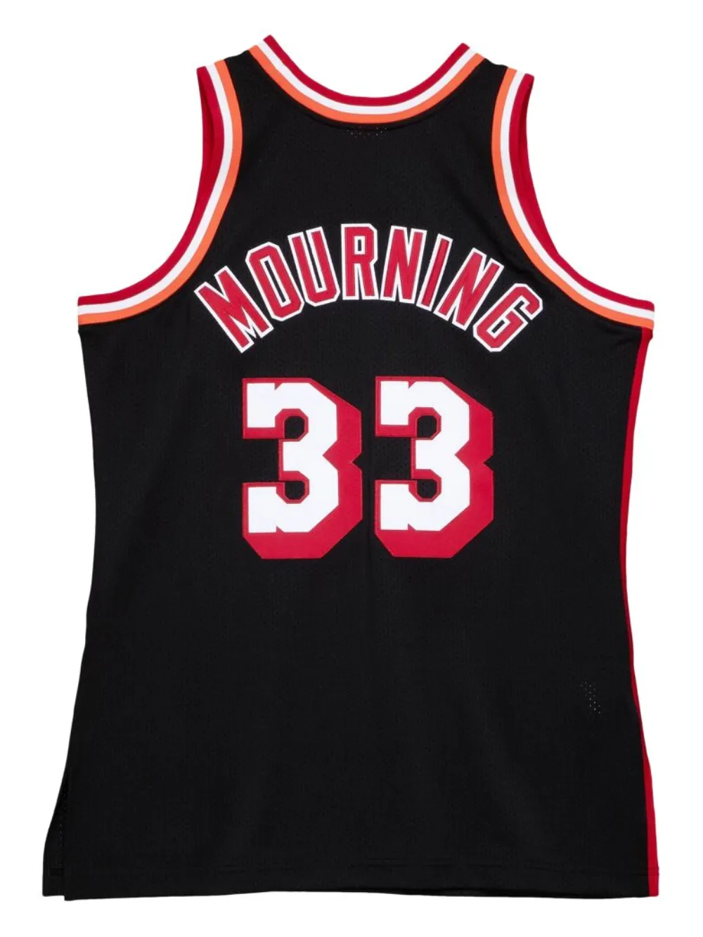 Mitchell & Ness "NBA Miami Heat 96 Alonzo Mourning" authentieke jersey Zwart