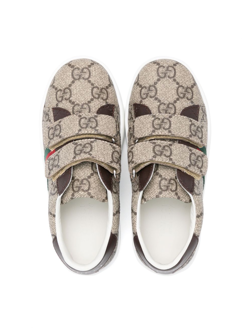 Gucci Kids GG Supreme sneakers Neutrals