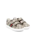 Gucci Kids GG Supreme sneakers - Neutrals