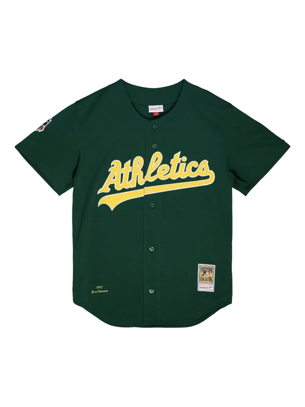 Mitchell & Ness "MLB Oakland Athletics 1997 Jose Canseco" honkbalshirt Groen