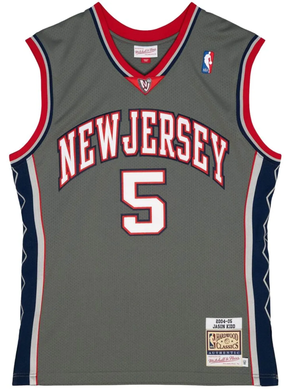 Mitchell & Ness suéter NBA New Jersey Nets 2004 Jason Kidd Alt | gris | Image 1