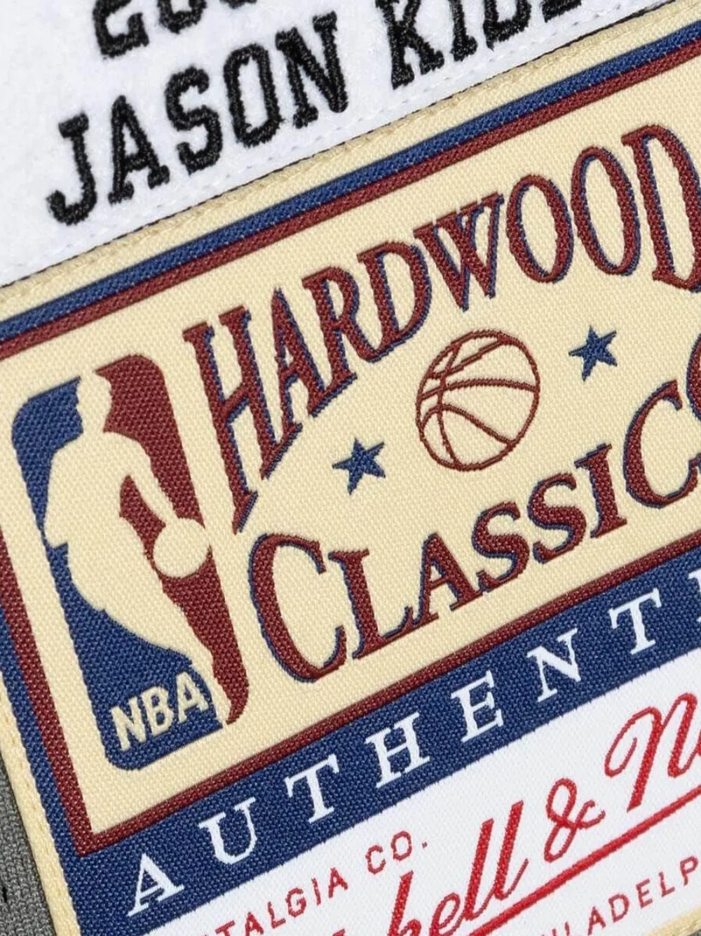 Mitchell & Ness "NBA New Jersey Nets 2004 Jason Kidd" jersey Grijs