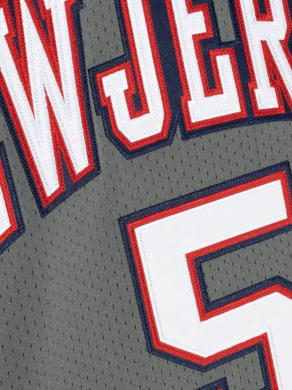 Mitchell & Ness "NBA New Jersey Nets 2004 Jason Kidd" jersey Grijs