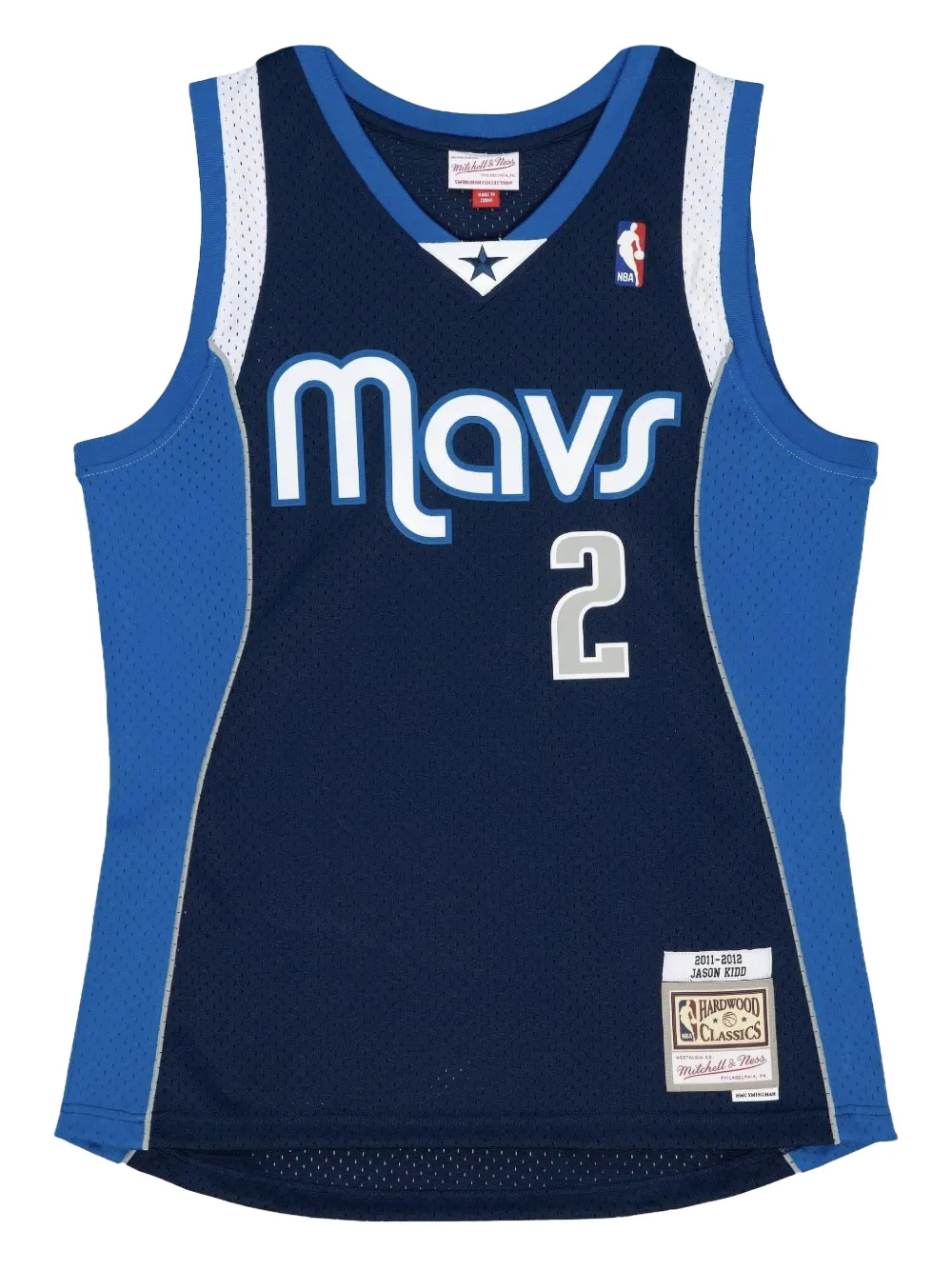 Mitchell & Ness Maglia da basket swingman "NBA Dallas Mavericks 2011 Jason Kidd" - Blu