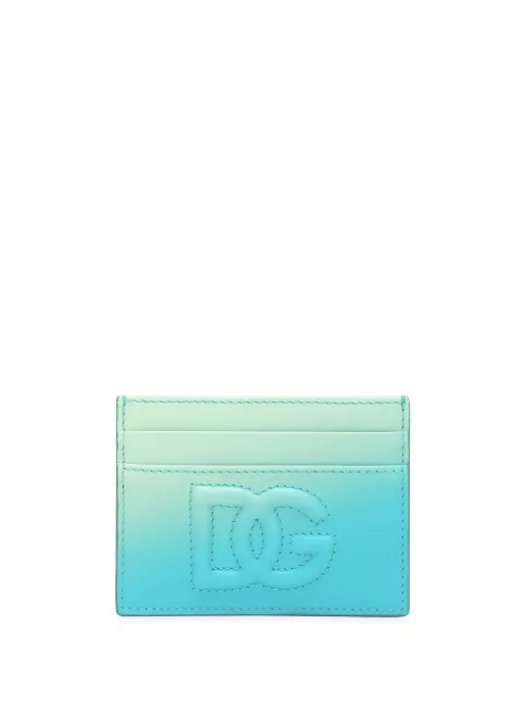 Dolce & Gabbana tarjetero con logo en relieve