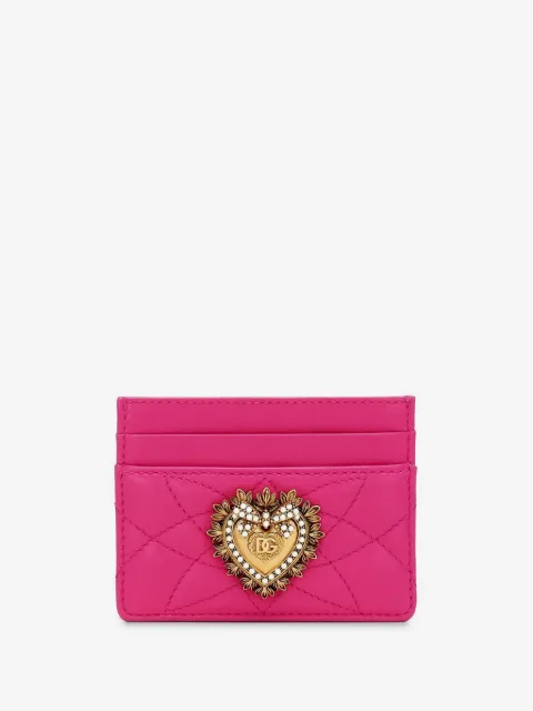 Dolce & Gabbana porte-cartes Devotion ne cuir