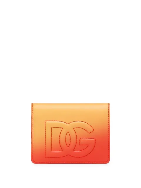 Dolce & Gabbana cartera con logo bordado