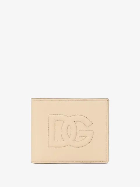 Dolce & Gabbana embossed-logo bi-fold wallet