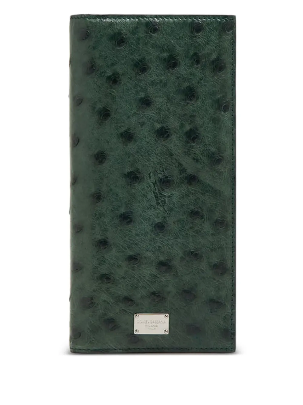 Dolce & Gabbana ostrich-leather wallet | Green | Image 1